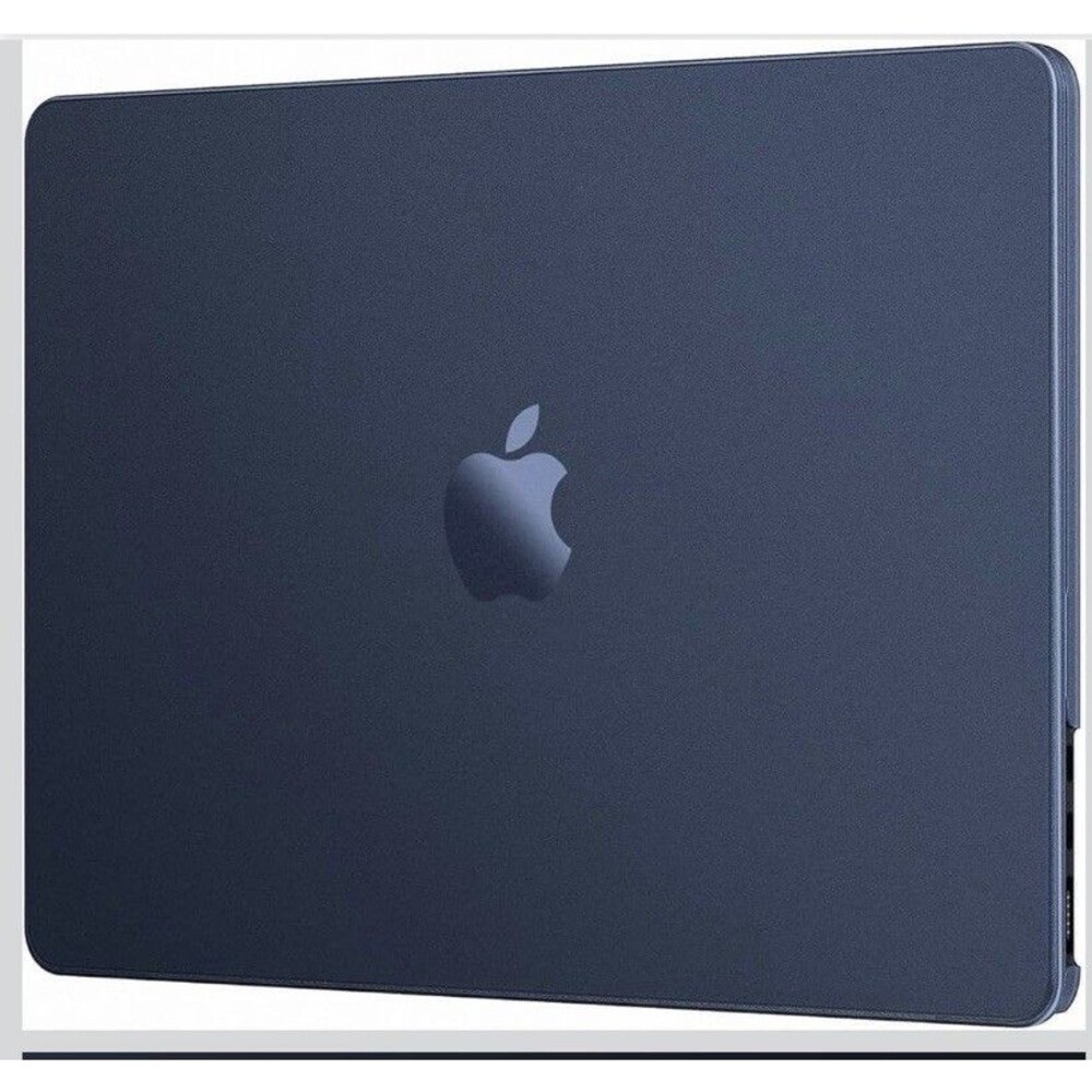 Case for MacBook Air 15 inch M5 M4 M3 M2 2026-2023 | Anti Crack, Midnight Blue